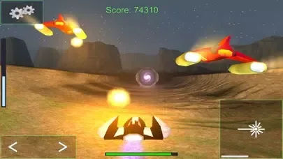 Capturas de tela do Trench Racer