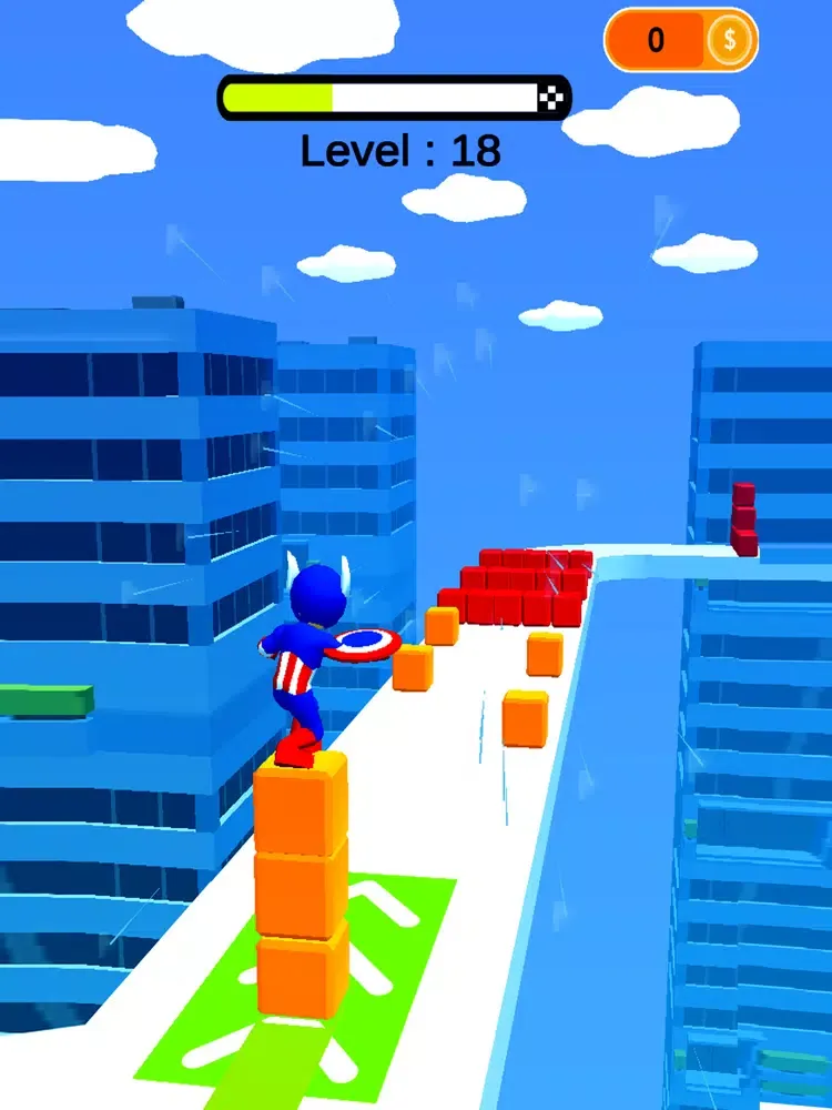 Capturas de tela do Cube Surfer 3D iPad 