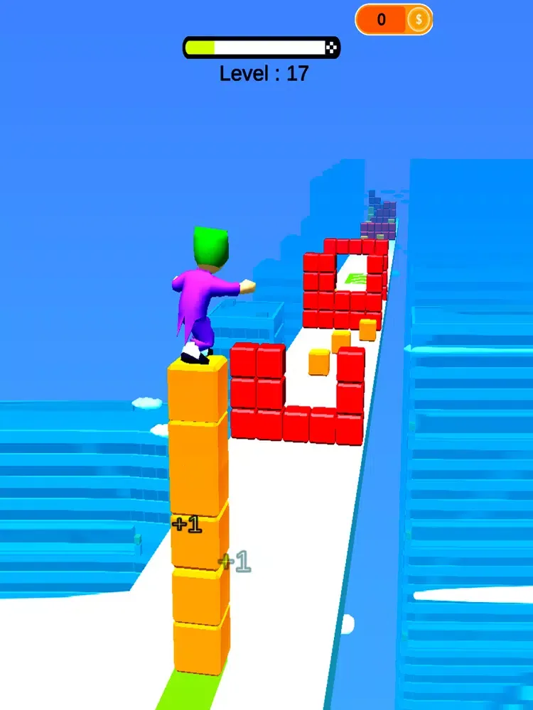 Capturas de tela do Cube Surfer 3D iPad 