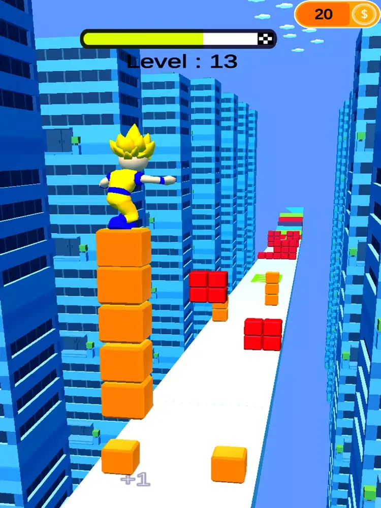 Capturas de tela do Cube Surfer 3D iPad 