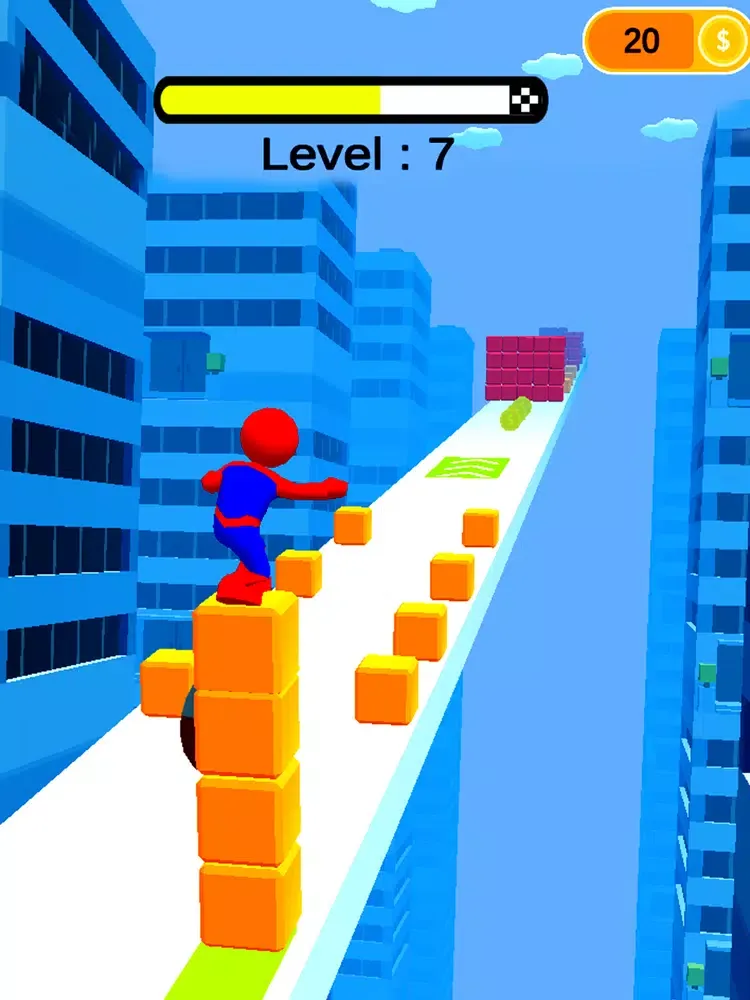 Capturas de tela do Cube Surfer 3D iPad 