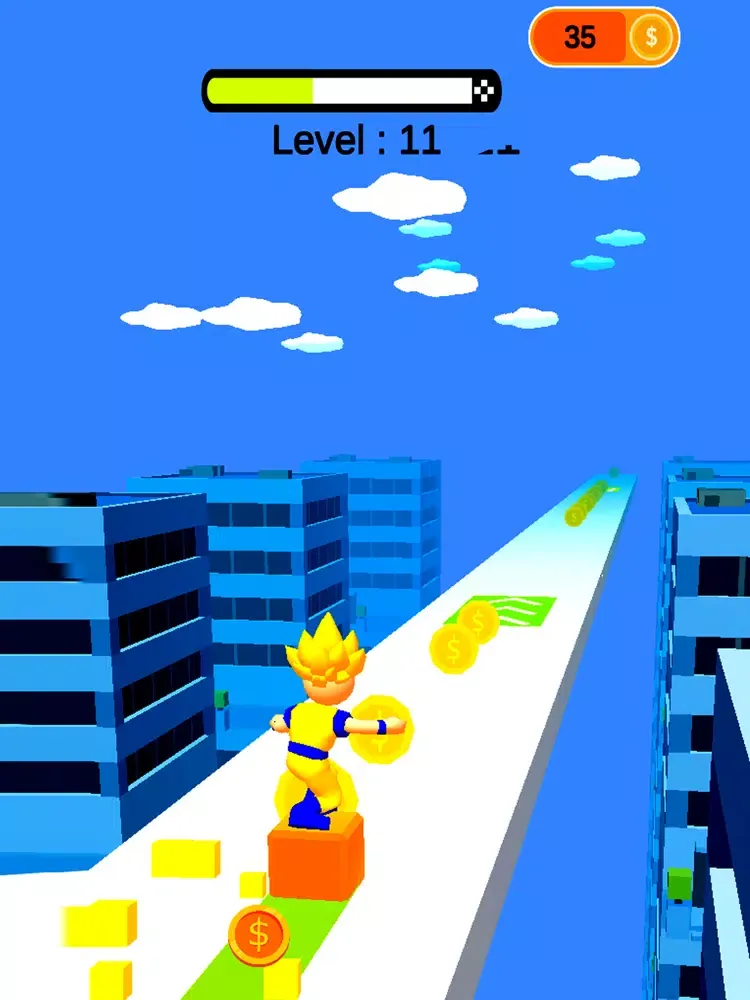 Capturas de tela do Cube Surfer 3D iPad 