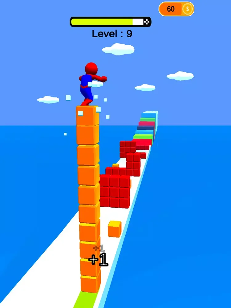 Capturas de tela do Cube Surfer 3D iPad 