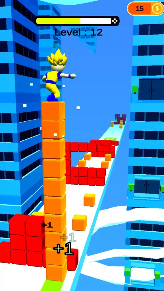 Capturas de tela do Cube Surfer 3D