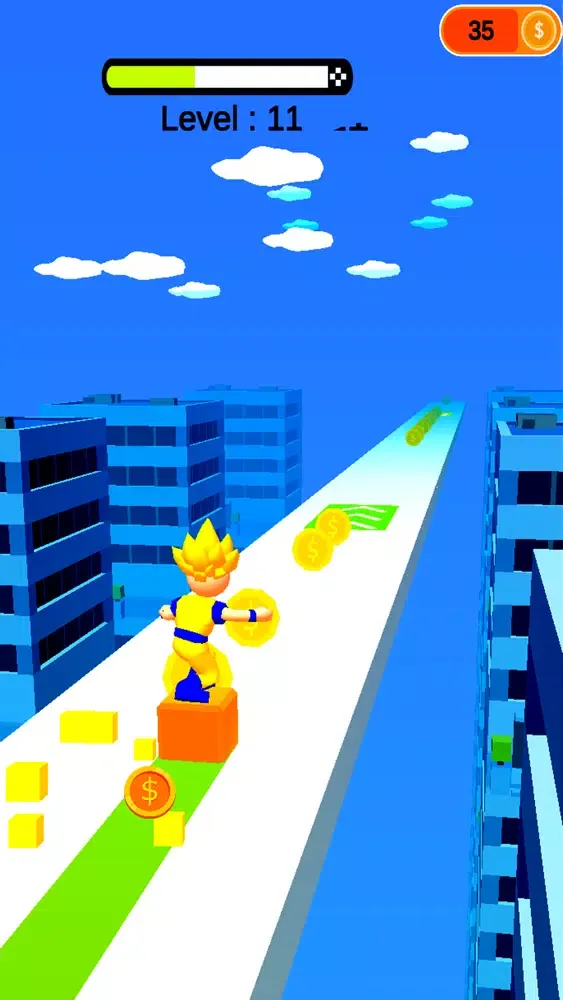 Capturas de tela do Cube Surfer 3D