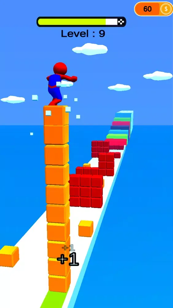 Capturas de tela do Cube Surfer 3D