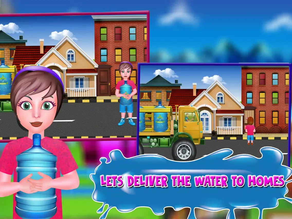 Ảnh chụp màn hình của Mineral Water Factory Simulator iPad 