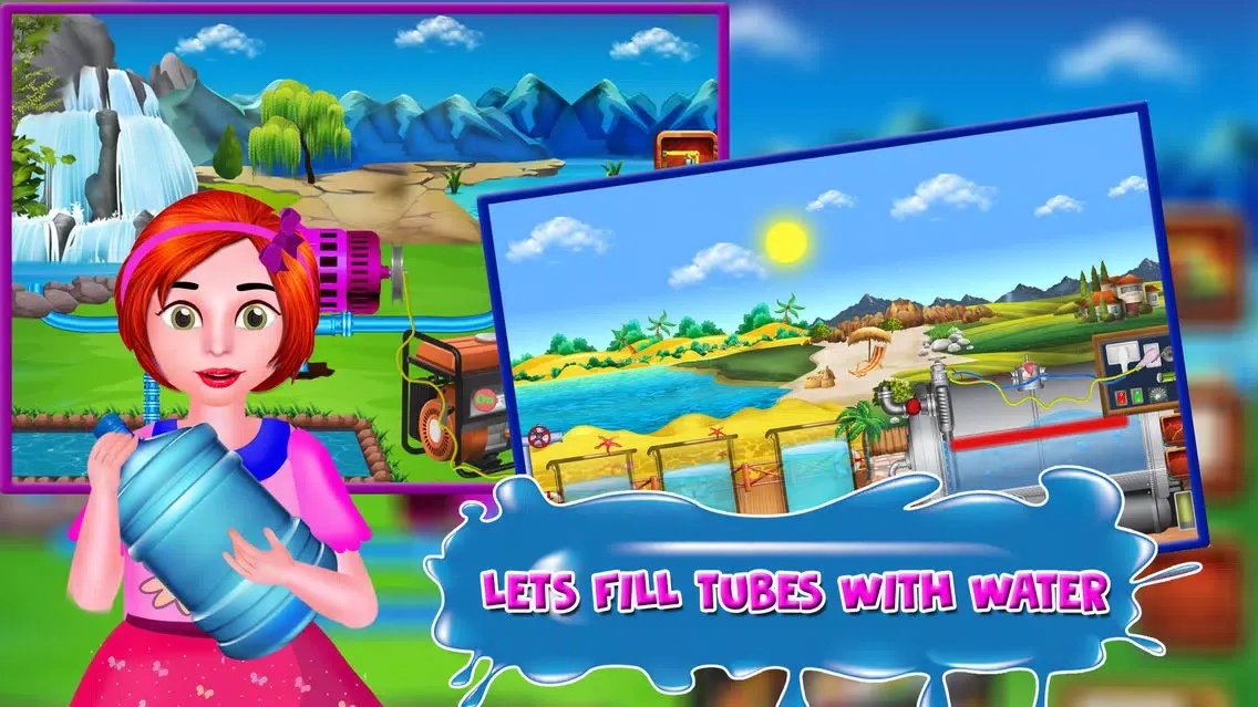 Ảnh chụp màn hình của Mineral Water Factory Simulator