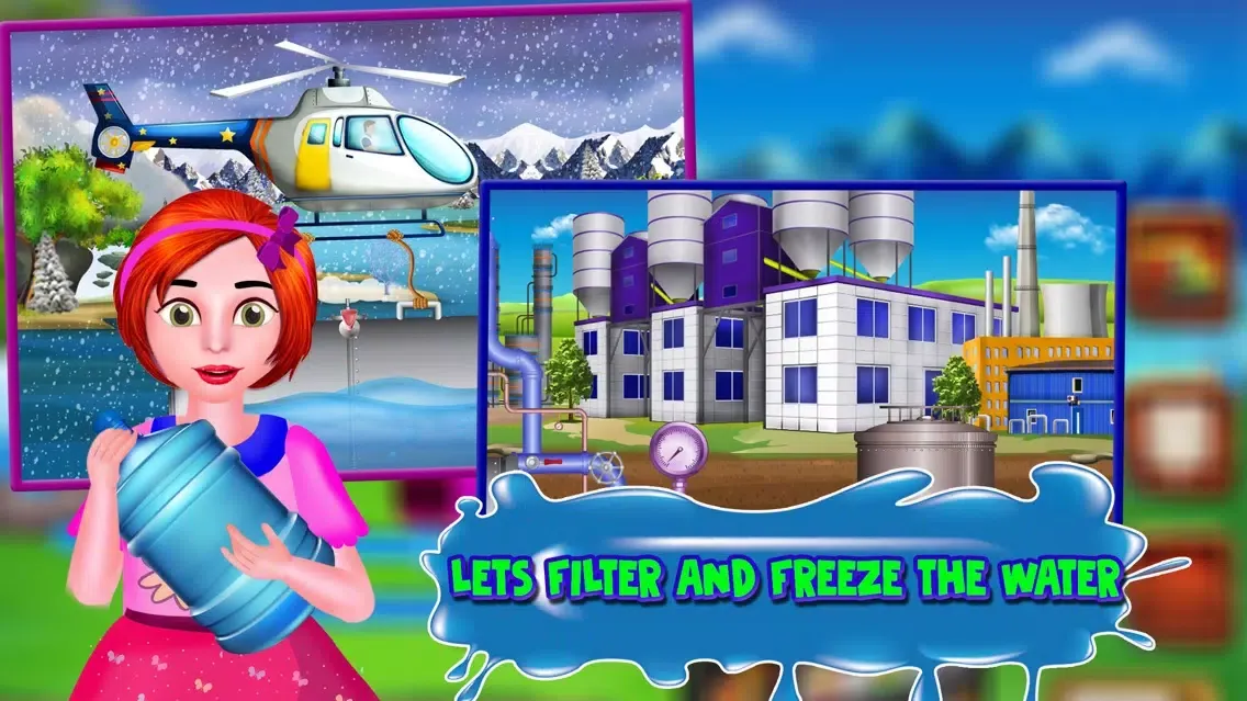 Ảnh chụp màn hình của Mineral Water Factory Simulator