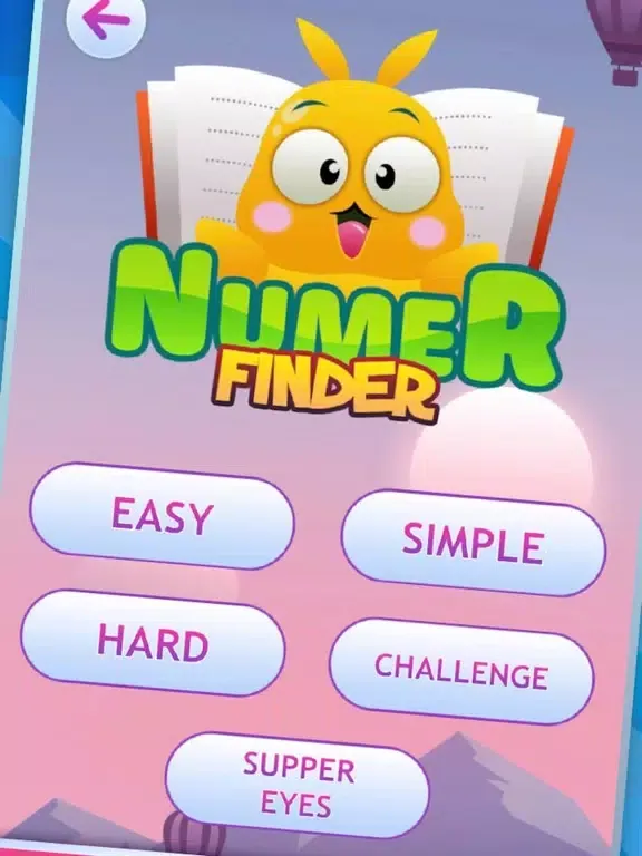 ภาพหน้าจอของ Number Finder iPad 