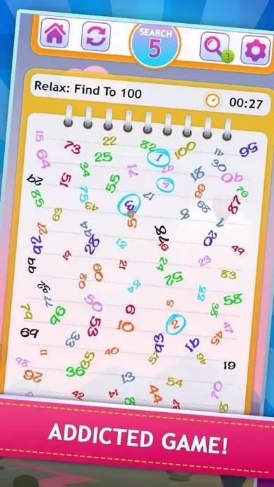 ภาพหน้าจอของ Number Finder