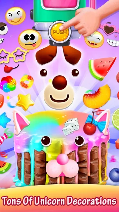 Tangkapan layar Chocolate Rainbow Cake