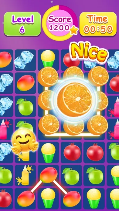 Snow Cone Coloring Match Screenshots