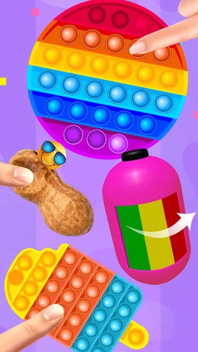 Tangkapan layar Fidget Toys - Match & Pop It