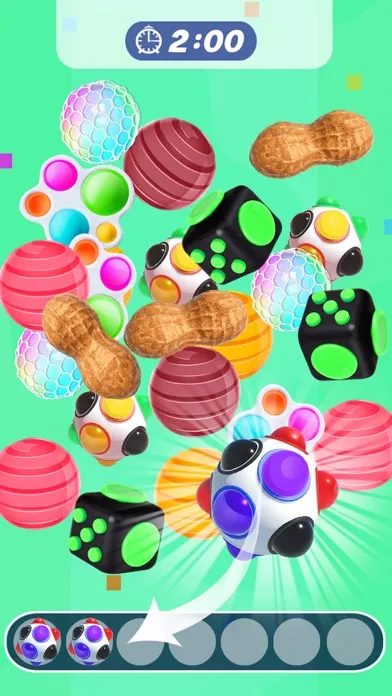 Tangkapan layar Fidget Toys - Match & Pop It