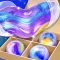 Fluffy Galaxy Slime Ball