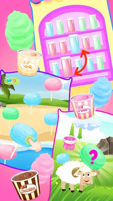 Cotton Candy Ice Cream Burrito Screenshots