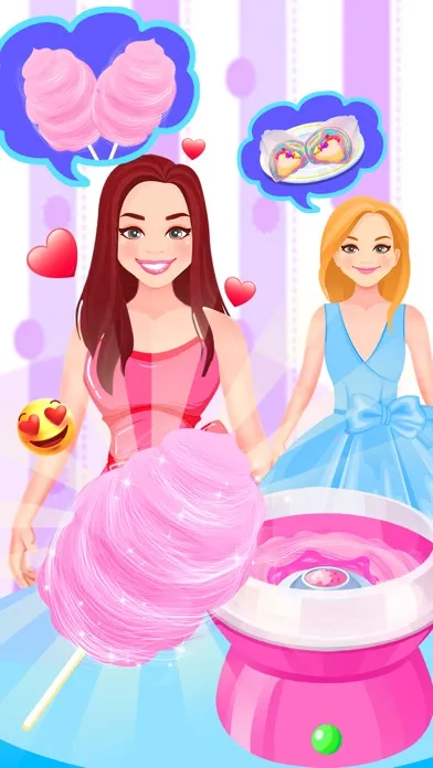 Cotton Candy Ice Cream Burrito Screenshots