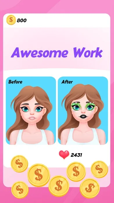 Captures d'écran de Makeup Artist - DIY Makeup