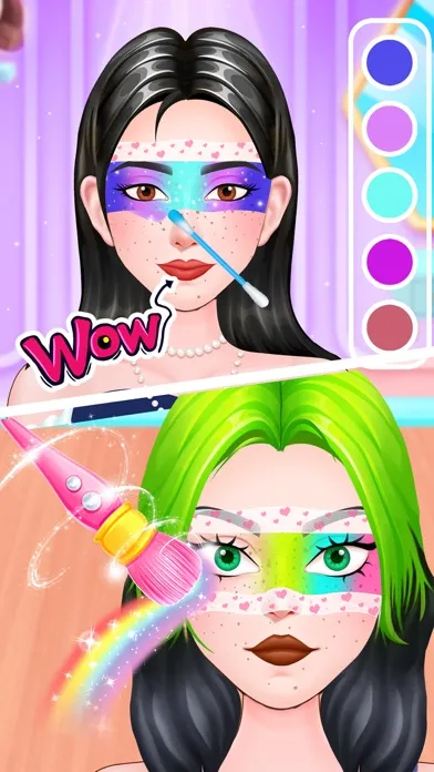 Rainbow Makeup Screenshots
