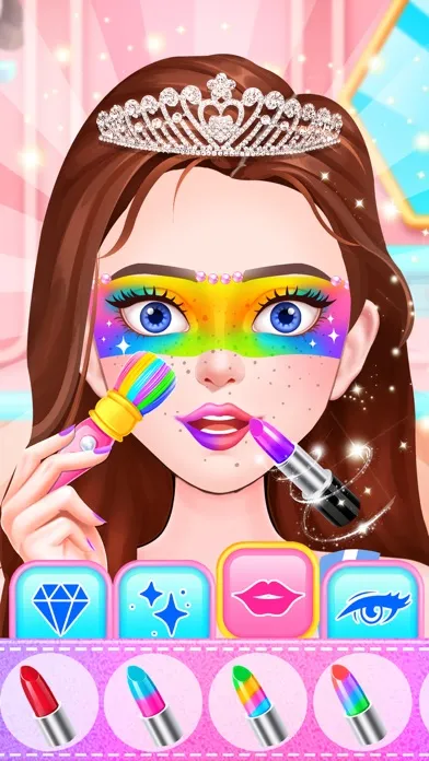 Rainbow Makeup Screenshots
