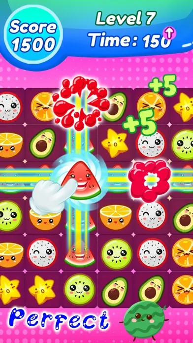 Watermelon Fruit Match Puzzle Screenshots