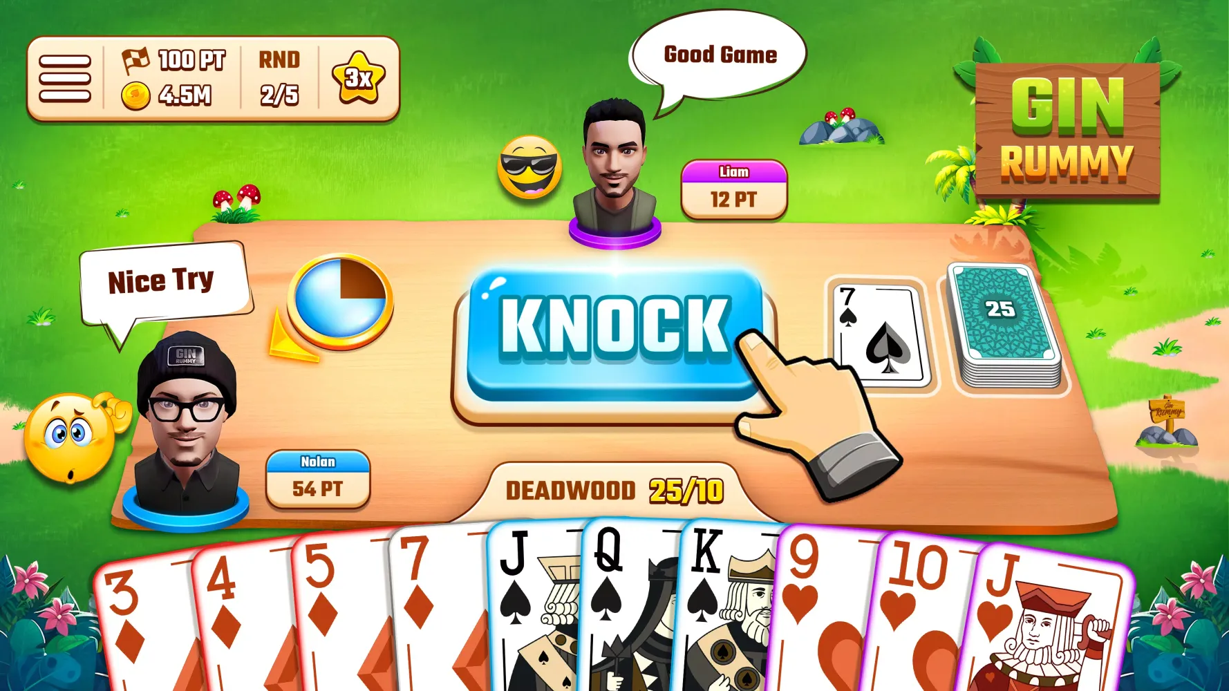Gin Rummy Master Offline Screenshots