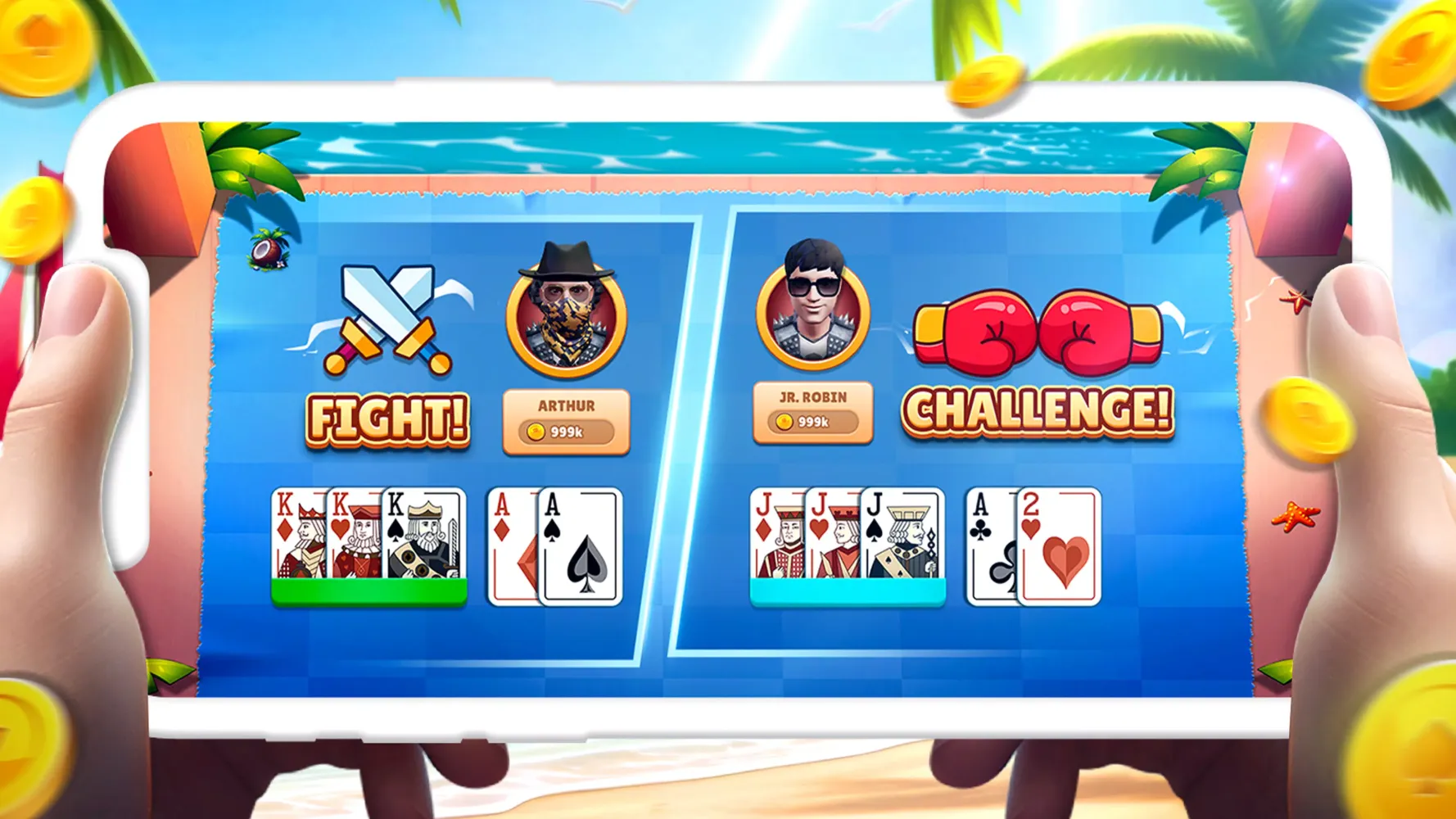 Tongits Club Offline Card Game سکرین شاٹس