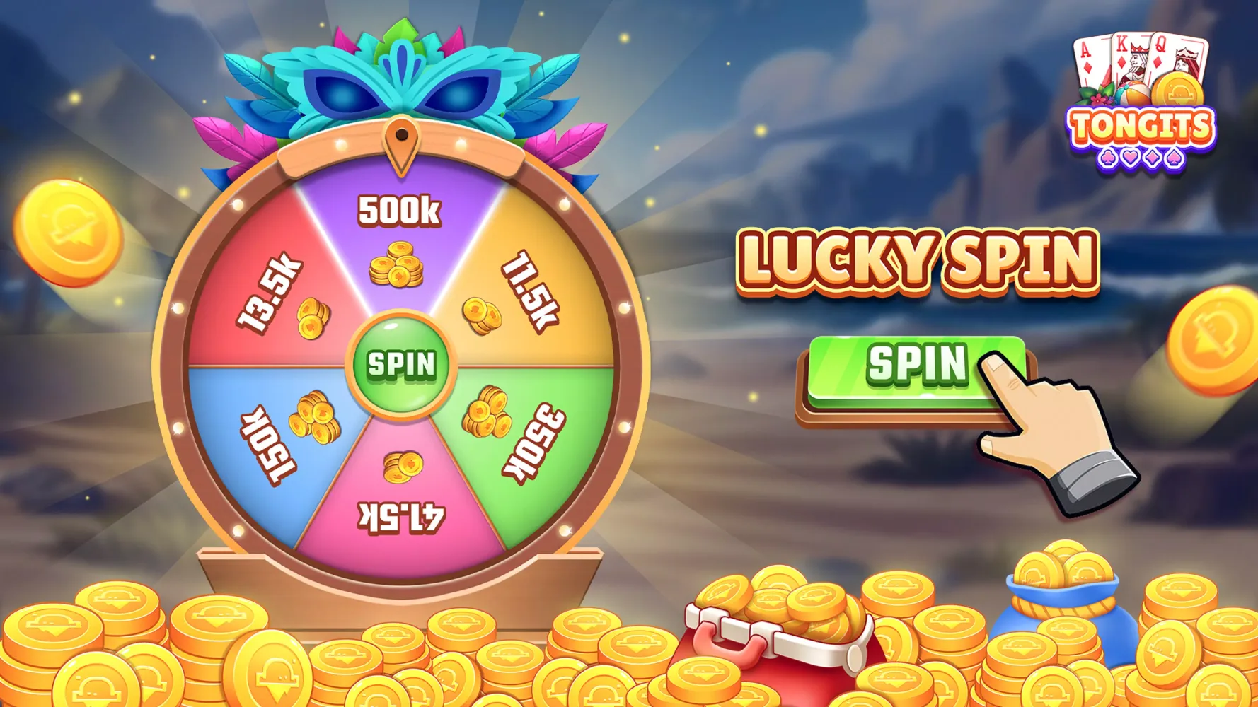 Tongits Club Offline Card Game سکرین شاٹس