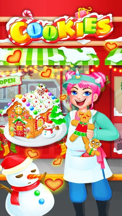 Sweet Cookies Christmas Party应用截图