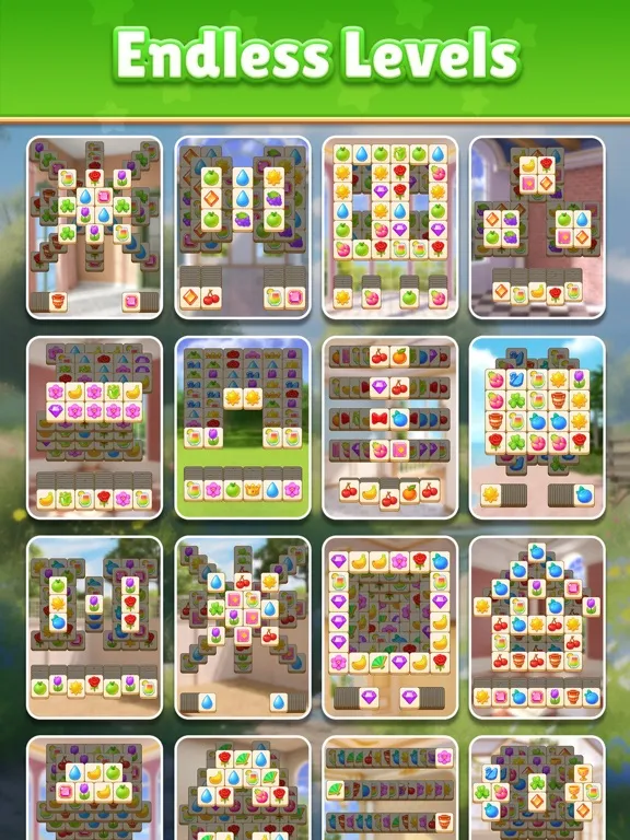 Capturas de tela do Tile Match - Manor Decor iPad 
