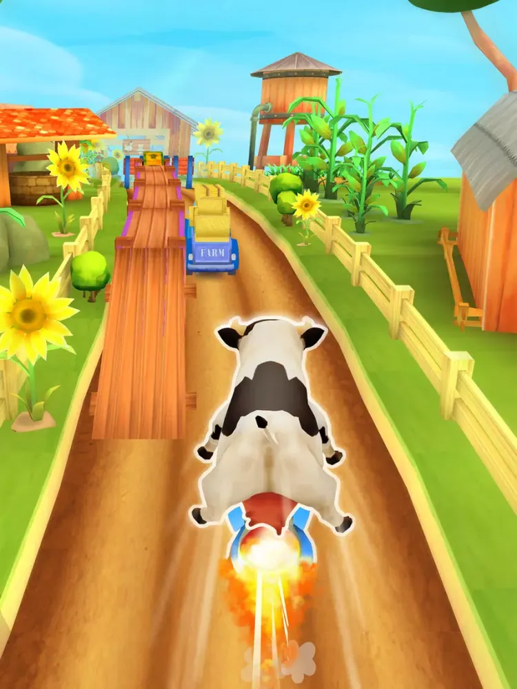 Tangkapan layar Animal Escape - Endless Arcade Runner by Fun Games For Free iPad 