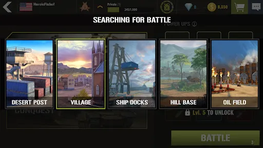 War Machines：Tanks Battle Game应用截图