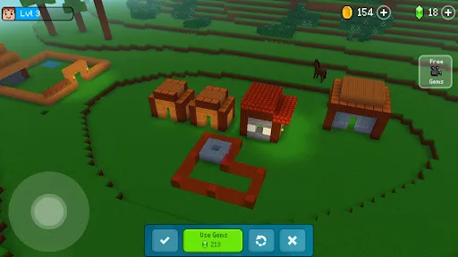 Tangkapan layar Block Craft 3D：Building Game