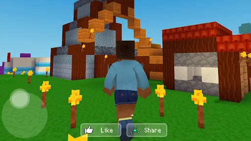 Tangkapan layar Block Craft 3D：Building Game