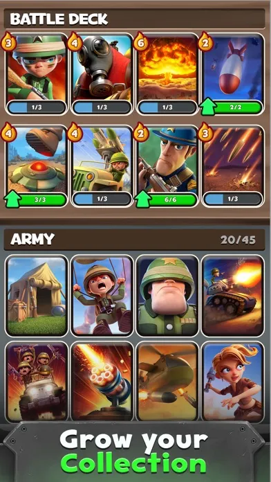 Zrzuty ekranu War Heroes Strategy Card Games