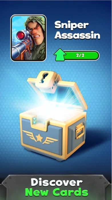 Zrzuty ekranu War Heroes Strategy Card Games