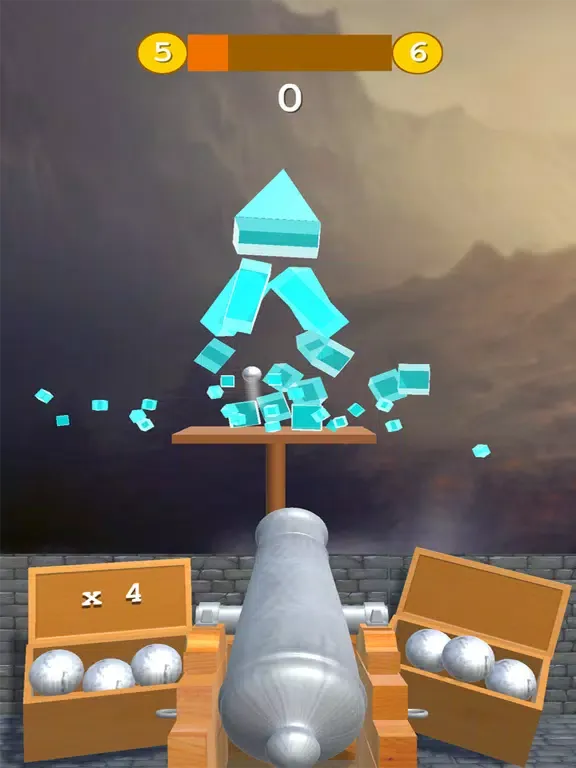 Скриншоты Cannon Balls Shoot Knockdown iPad 