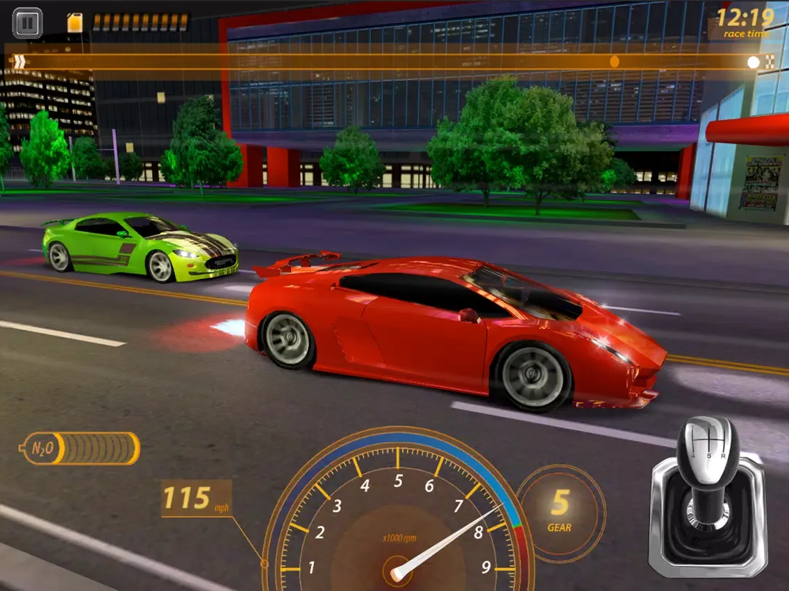 Ảnh chụp màn hình của Car Race by Fun Games For Free iPad 