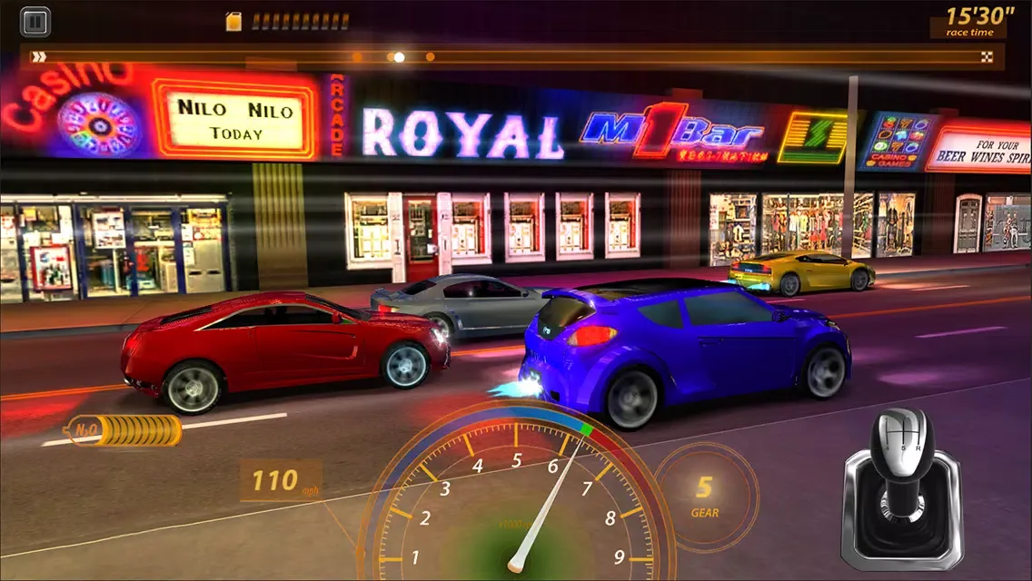 Ảnh chụp màn hình của Car Race by Fun Games For Free