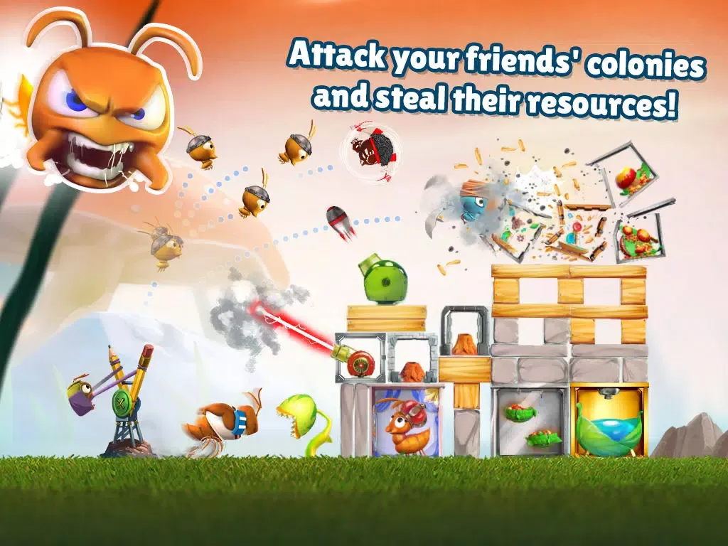 Tangkapan layar Battle Ants by Fun Games For Free iPad 
