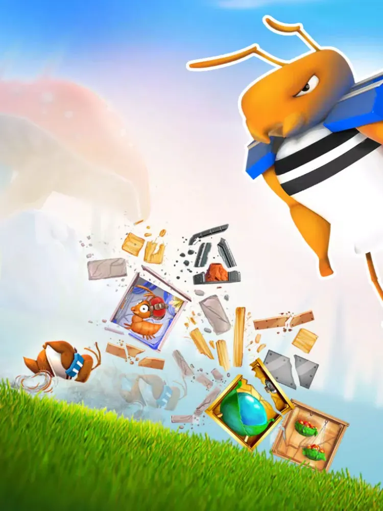 Tangkapan layar Battle Ants by Fun Games For Free iPad 