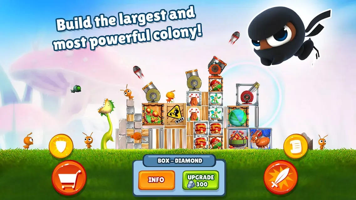 Tangkapan layar Battle Ants by Fun Games For Free