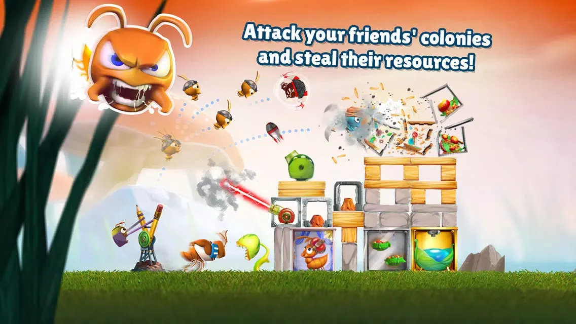 Tangkapan layar Battle Ants by Fun Games For Free