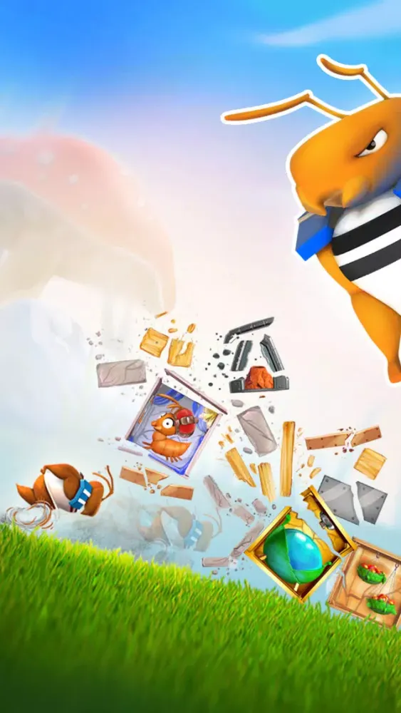 Tangkapan layar Battle Ants by Fun Games For Free