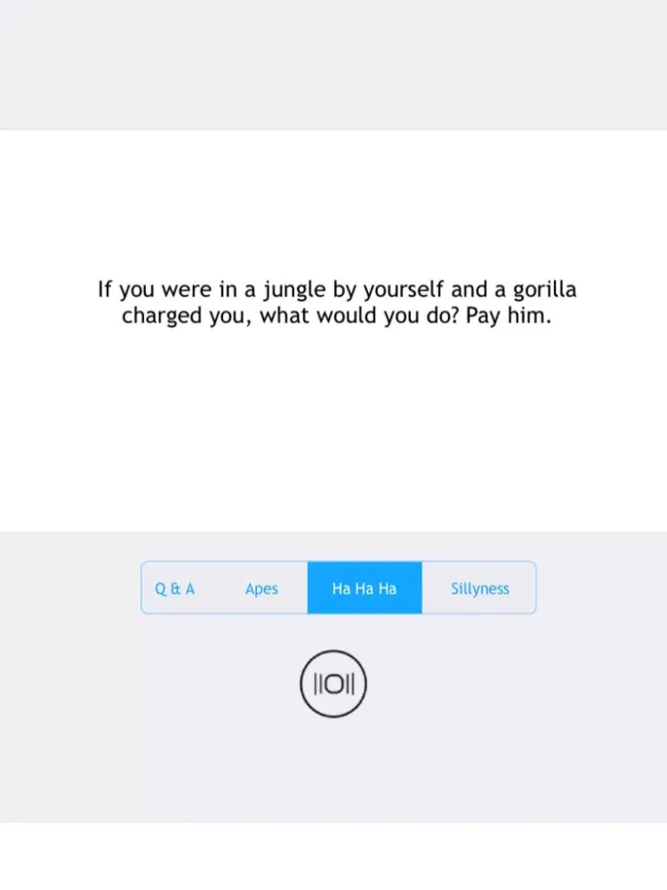 Capturas de tela do Monkey Jokes - Best, cool and funny jokes! iPad 