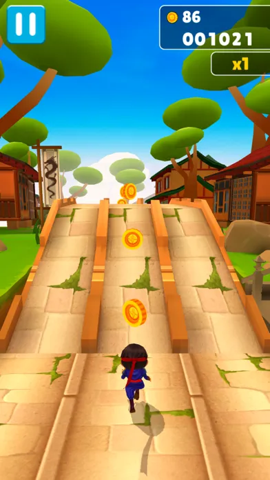 Screenshot di Ninja Kid Run VR: Fun Games