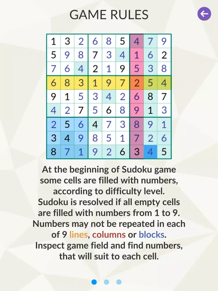 ภาพหน้าจอของ SUDOKU - Deluxe iPad 