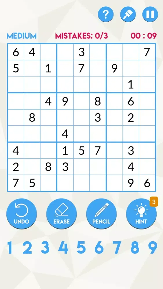 ภาพหน้าจอของ SUDOKU - Deluxe