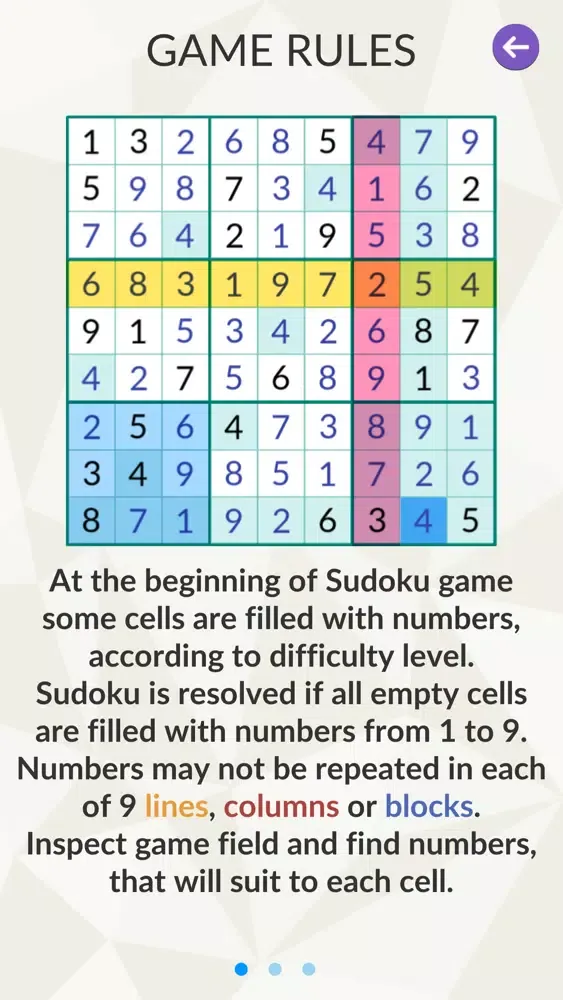 ภาพหน้าจอของ SUDOKU - Deluxe